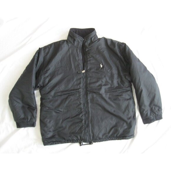 Vintage Polo Ralph Lauren Cotton Full Zip Jacket Size Large (Made in USA) - Picture 1 of 8